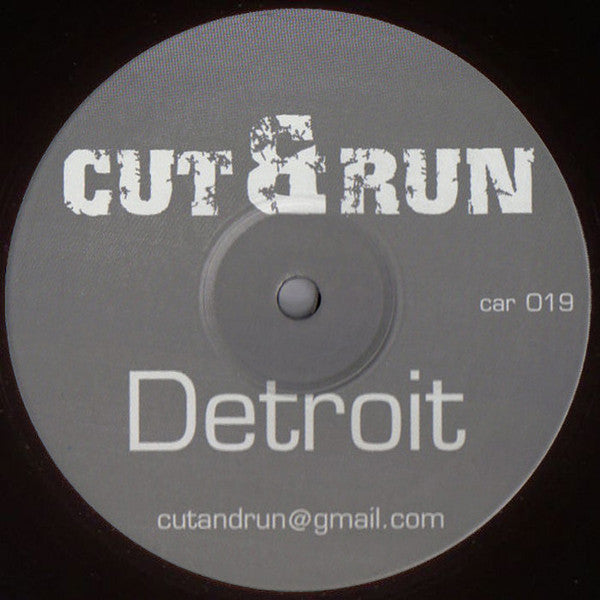 Cut & Run - Detroit (VINYL LP) | USED Near Mint (NM or M-) Generic - BREAKS / USED *NEAR MINT*