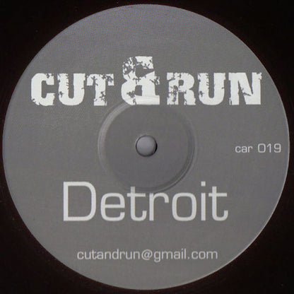 Cut & Run - Detroit (VINYL LP) | USED Near Mint (NM or M-) Generic - BREAKS / USED *NEAR MINT*