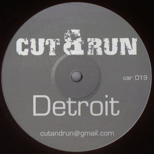 Cut & Run - Detroit (VINYL LP) | USED Near Mint (NM or M-) Generic - BREAKS / USED *NEAR MINT*