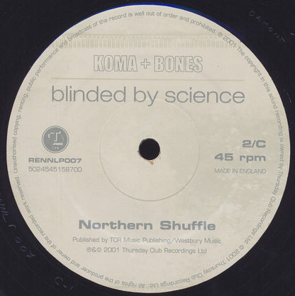 Blinded By Science (2xVINYL / RECORDS 2&3 ONLY) | Near Mint (NM or M-) Generic - BREAKS / USED *NEAR MINT*