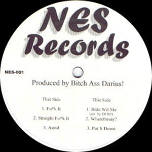 Bitch Ass Darius - Fu*k It | Near Mint (NM) Generic - BREAKS / USED *NEAR MINT*