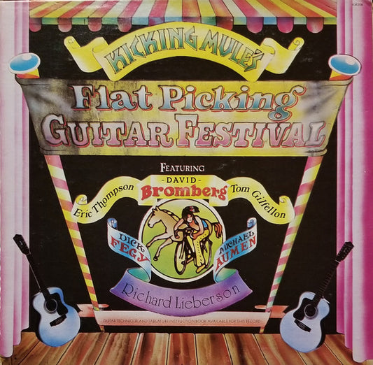 Various Kicking Mule's Flat Picking Guitar Festival LP Near Mint (NM or M-) Near Mint (NM or M-)