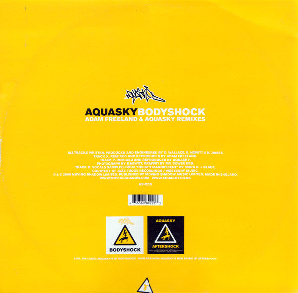 Bodyshock (Adam Freeland & Aquasky Remixes) | Near Mint (NM or M-) Very Good Plus (VG+) - BREAKS / USED *NEAR MINT*