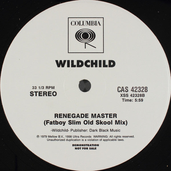 Beat The Clock / Renegade Master (VINYL) | Near Mint (NM) Excellent (EX)