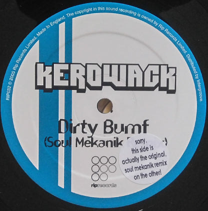 Kerowack - Dirty Bumf | Near Mint (NM) Near Mint (NM) - BREAKS / USED *NEAR MINT*