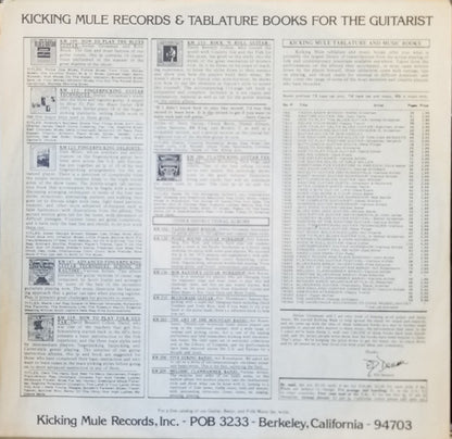 Various - Kicking Mule's Flat Picking Guitar Festival | Near Mint (NM) Near Mint (NM) - BLUES / USED *NEAR MINT*