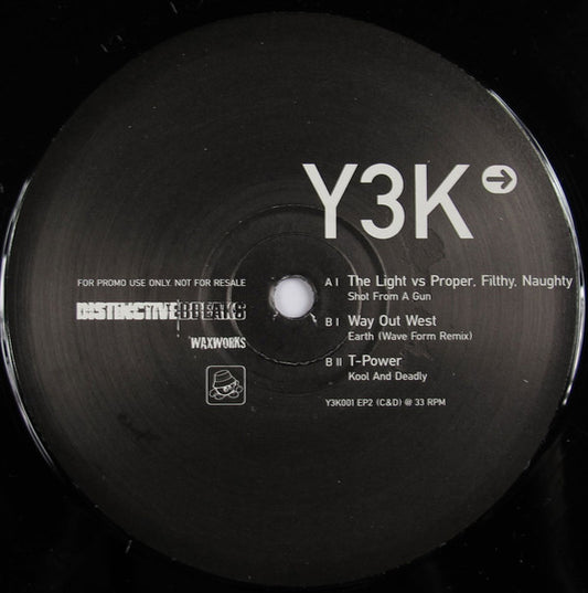 Various Y3K → Deep Progressive Breaks EP2 12" Very Good (VG) Near Mint (NM or M-)