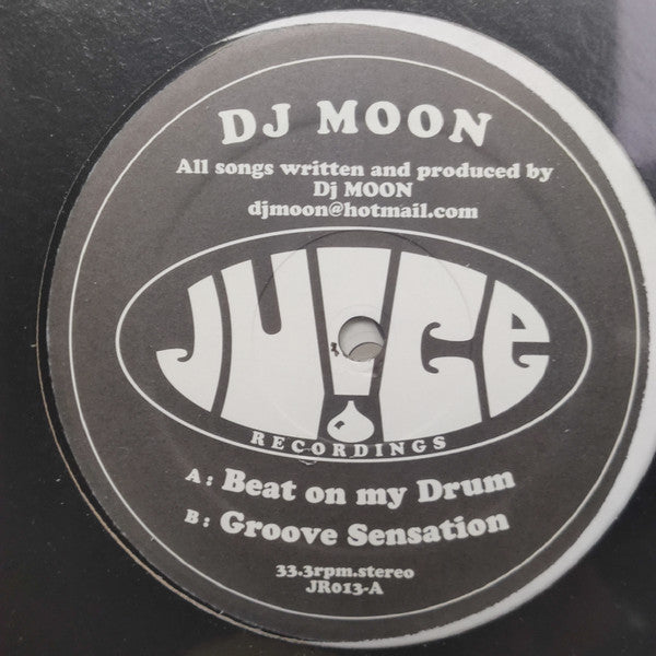 DJ Moon - Beat On My Drum / Groove Sensation (VINYL LP) | Very Good Plus Plus (VG++) Generic - BREAKS / USED *VERY GOOD++*