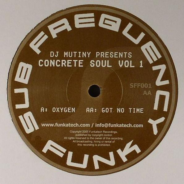 Concrete Soul Vol 1 | Very Good Plus (VG+) Excellent (EX) - BREAKS / USED *VERY GOOD+*