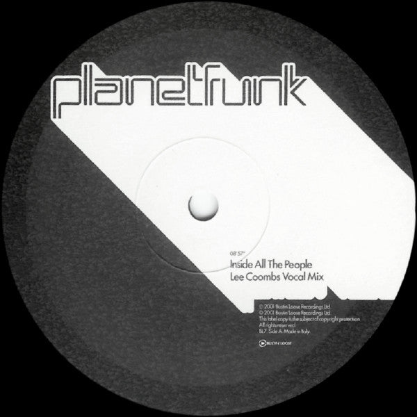 Planet Funk - Inside All The People (Lee Coombs Remixes)(VINYL 12" BUSTIN' LOOSE BL7 2001) | USED Very Good Plus Plus (VG++) Very Good Plus Plus (VG++) - BREAKS / USED *VERY GOOD++*