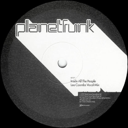 Planet Funk - Inside All The People (Lee Coombs Remixes)(VINYL 12" BUSTIN' LOOSE BL7 2001) | USED Very Good Plus Plus (VG++) Very Good Plus Plus (VG++) - BREAKS / USED *VERY GOOD++*
