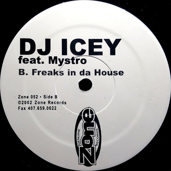 DJ Icey World 1, Worlds 2 / Freaks In Da House 12" Very Good Plus (VG+) Generic