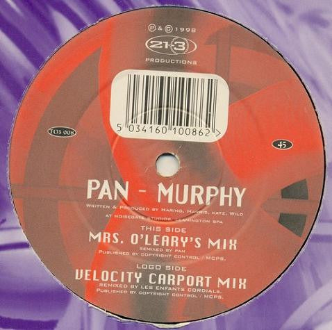 Pan Murphy 12" Very Good Plus (VG+) Very Good (VG)