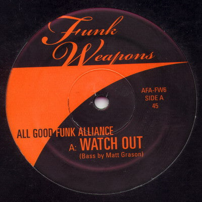 Watch Out (VINYL) | Very Good Plus Plus (VG++) Generic - BREAKS / USED *VERY GOOD++*