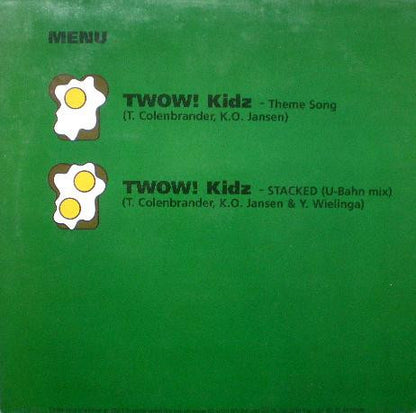 Twow! Kidz - Theme Song / Stacked (U-Bahn Mix) | Very Good Plus (VG+) Good Plus (G+) - BREAKS / USED *VERY GOOD+*