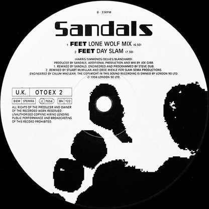 Feet (VINYL) | Very Good Plus (VG+) Excellent (EX) - BREAKS / USED *VERY GOOD+*