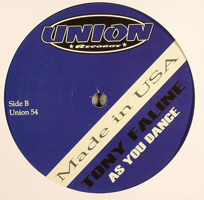 Tony Faline - Bahasa (VINYL 12" UNION UN 054 2004) | USED Very Good Plus (VG+) Generic - BREAKS / USED *VERY GOOD+*
