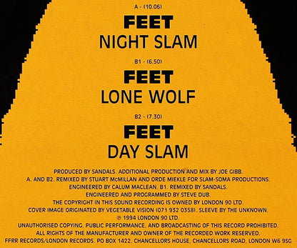 Feet (VINYL) | Very Good Plus (VG+) Excellent (EX) - BREAKS / USED *VERY GOOD+*