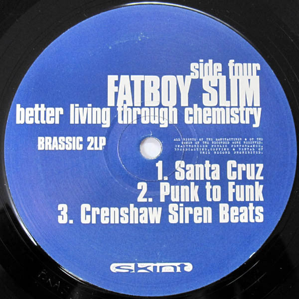 Fatboy Slim - Punk To Funk (VINYL 12" SKINT SKINT 12 1996) | - BREAKS / USED *VERY GOOD++*