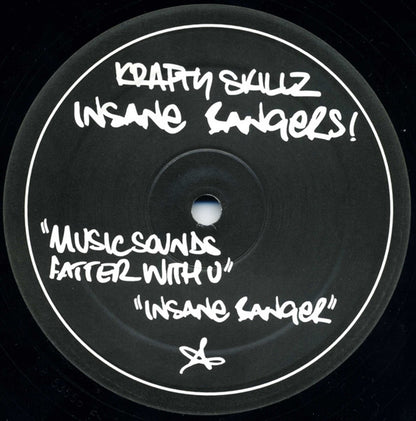 Krafty Skillz - Insane Bangers! (VINYL 12" NUT NUT 990 2003) | Very Good Plus (VG+) Generic - BREAKS / USED *VERY GOOD+*