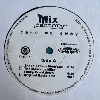 Take Me Away (VINYL) | Very Good (VG) Generic - BREAKS / USED *VERY GOOD*