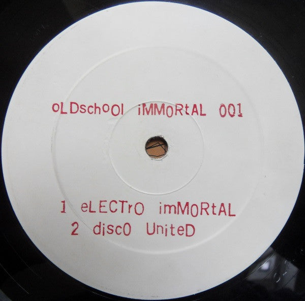 Bassbin Twins - Oldschool Immortal | Very Good (VG) Generic - BREAKS / USED *VERY GOOD*