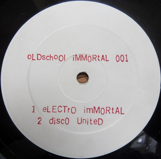 Bassbin Twins - Oldschool Immortal | Very Good (VG) Generic - BREAKS / USED *VERY GOOD*