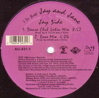La Rissa - I Do Both Jay And Jane (VINYL LP) | Very Good (VG) Generic - BREAKS / USED *VERY GOOD*