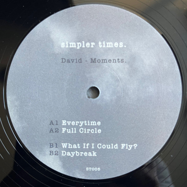 David (452) Moments 12" Mint (M) Mint (M)