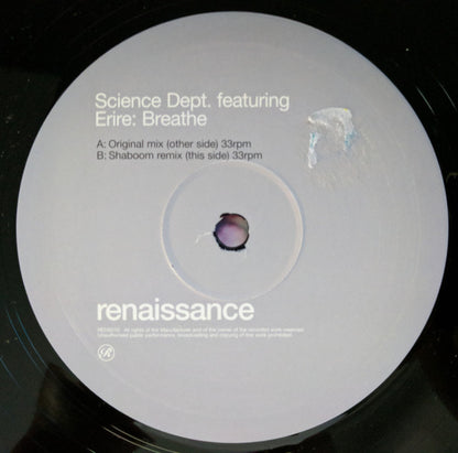 Science Department - Breathe | Excellent (EX) Excellent (EX) - PROGRESSIVE / USED *EXCELLENT*