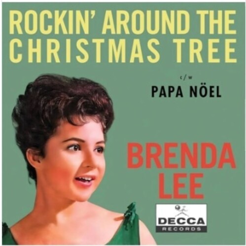Rockin' Around The Christmas Tree (TRANSLUCENT EMERALD 7" VINYL) | Mint (M) Mint (M) - HOLIDAY *SEALED/COLOR*
