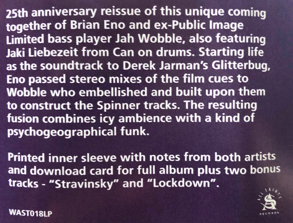 Spinner | Mint (M) Mint (M) - AMBIENT *SEALED*
