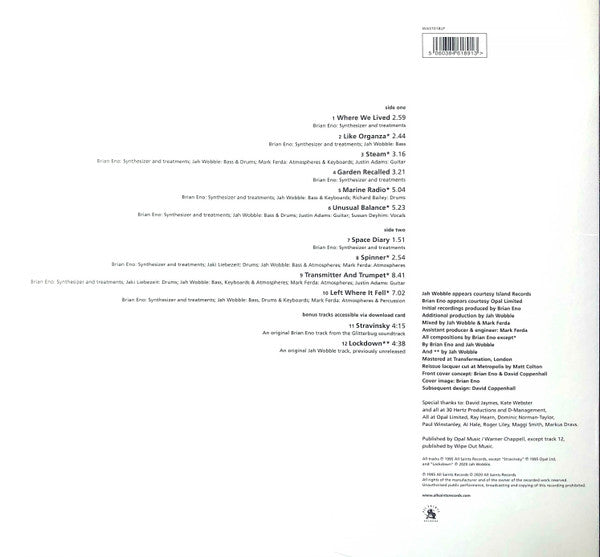 Spinner | Mint (M) Mint (M) - AMBIENT *SEALED*