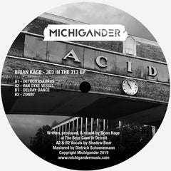 Brian Kage 303 In The 313 EP Michigander 12", EP, Cle Mint (M) Generic