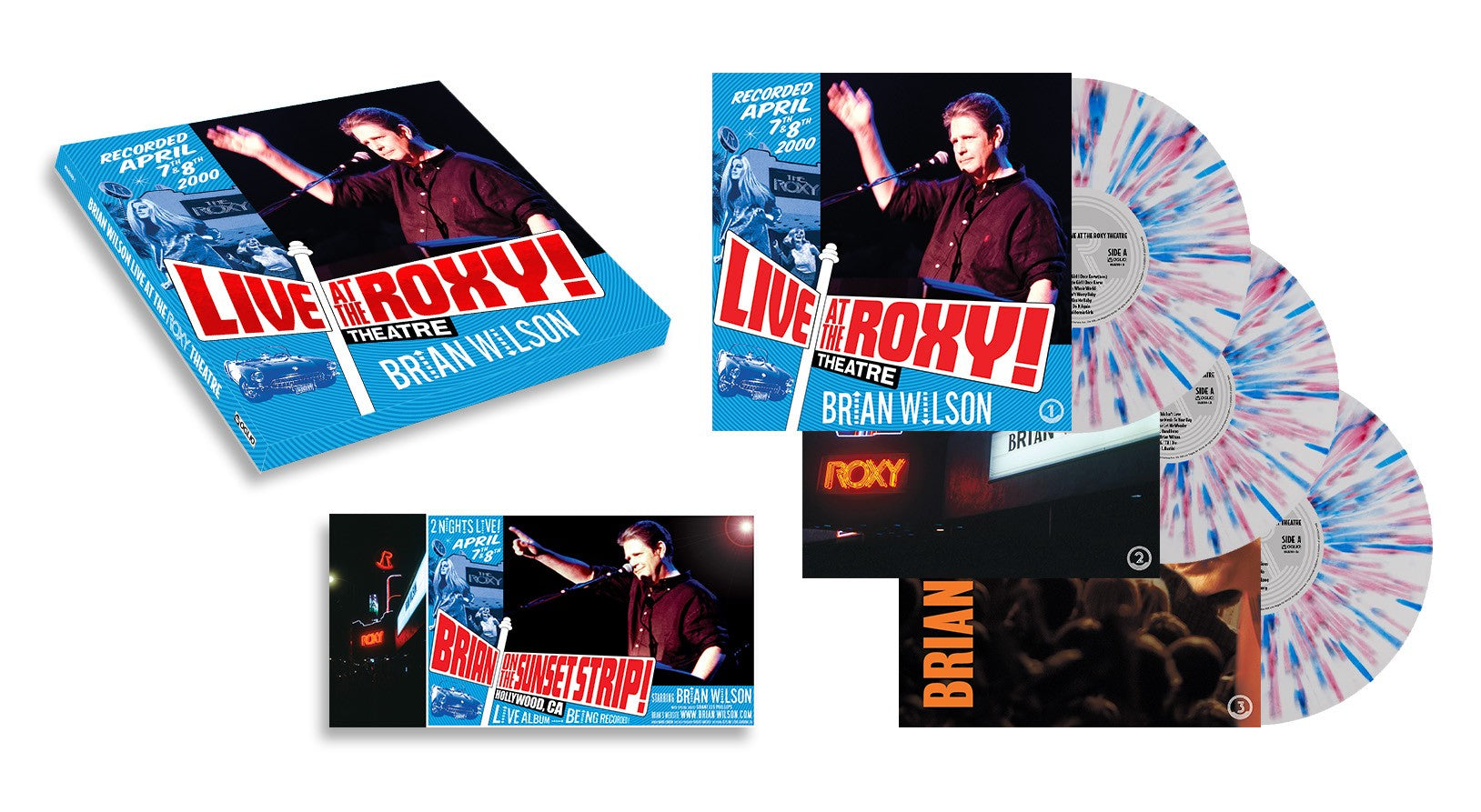 Live At The Roxy Theatre (Indie Exclusive Red White & Blue Splatter) [3LP] |