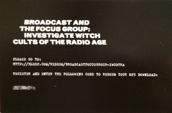 Investigate Witch Cults Of The Radio Age | Mint (M) Mint (M) - EXPERIMENTAL *SEALED*