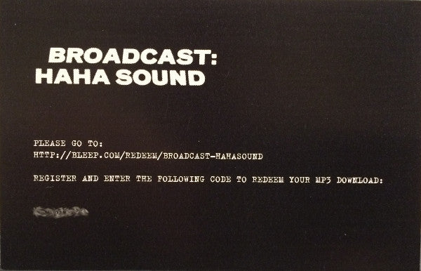 Broadcast - Haha Sound | Mint (M) Mint (M) - EXPERIMENTAL *SEALED*