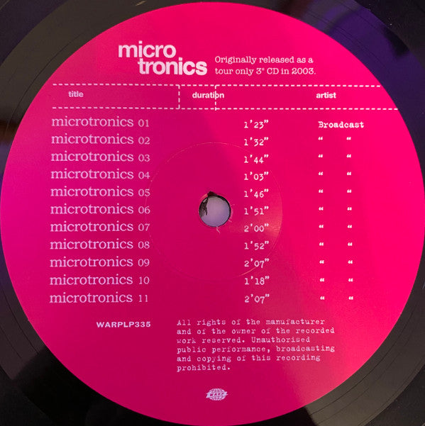 Microtronics - Volumes 1 & 2 | Mint (M) Mint (M) - EXPERIMENTAL *SEALED*
