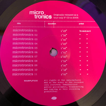 Microtronics - Volumes 1 & 2 | Mint (M) Mint (M) - EXPERIMENTAL *SEALED*
