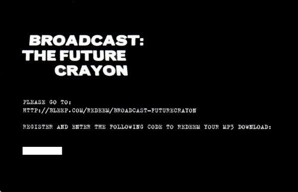 The Future Crayon | Mint (M) Mint (M) - EXPERIMENTAL *SEALED*