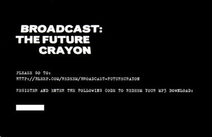 The Future Crayon | Mint (M) Mint (M) - EXPERIMENTAL *SEALED*