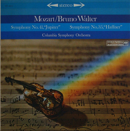 Bruno Walter, Columbia Symphony Orchestra / Mozart - Symphony No. 41, "Jupiter" / Symphony No. 35, "Haffner" |
