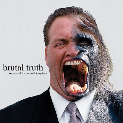 Brutal Truth - (PREORDER 9/25/26) Sounds Of The Animal Kingdom (Bone White With Splatter VINYL 2xLP) | NEW - METAL *NEW/COLOR*