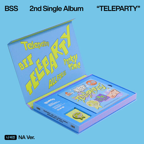 BSS 2nd Single Album 'TELEPARTY' (NA Ver.) (Sticker, Pin, Photo Book, Photo / Photo Card) |