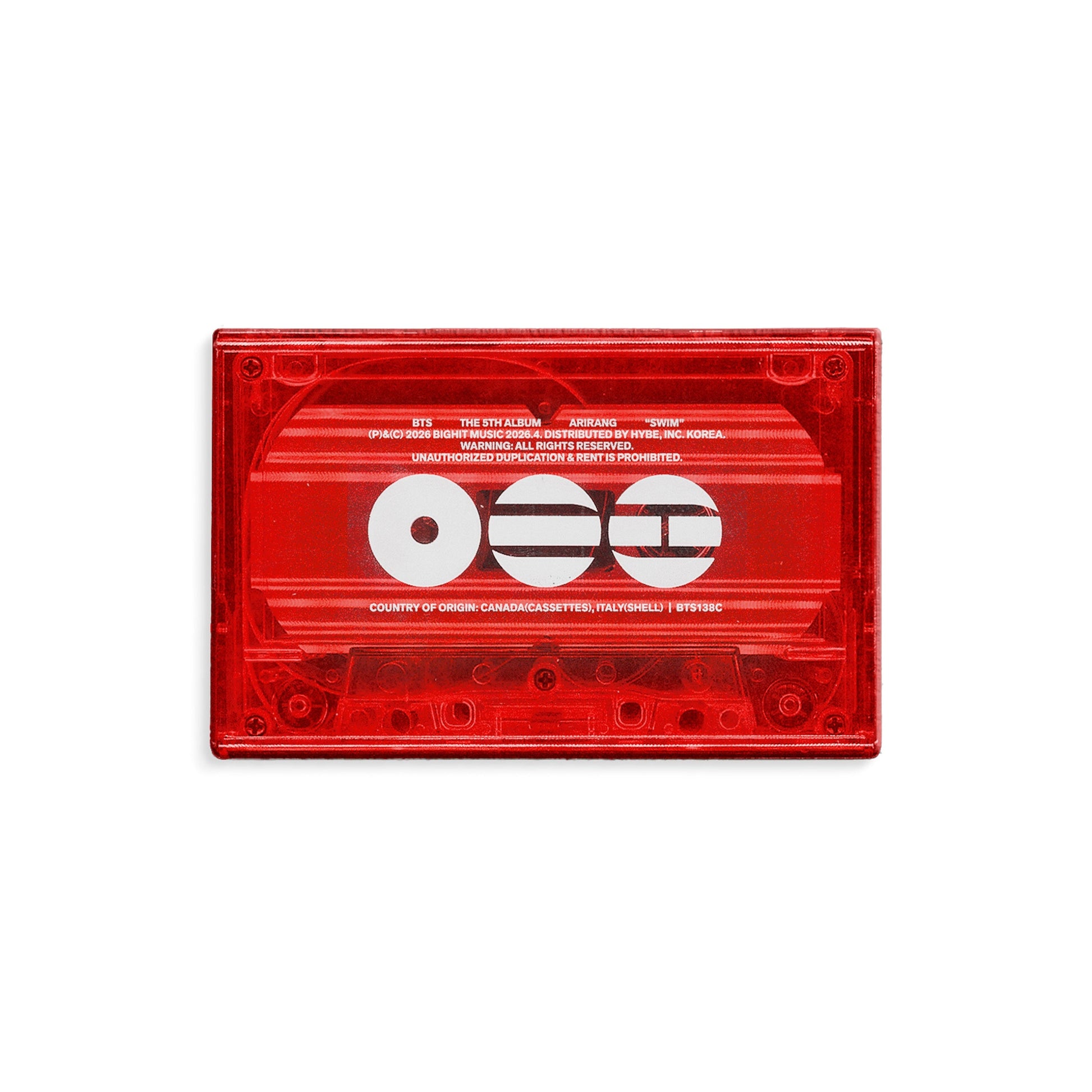Bts Swim [Cassette] |
