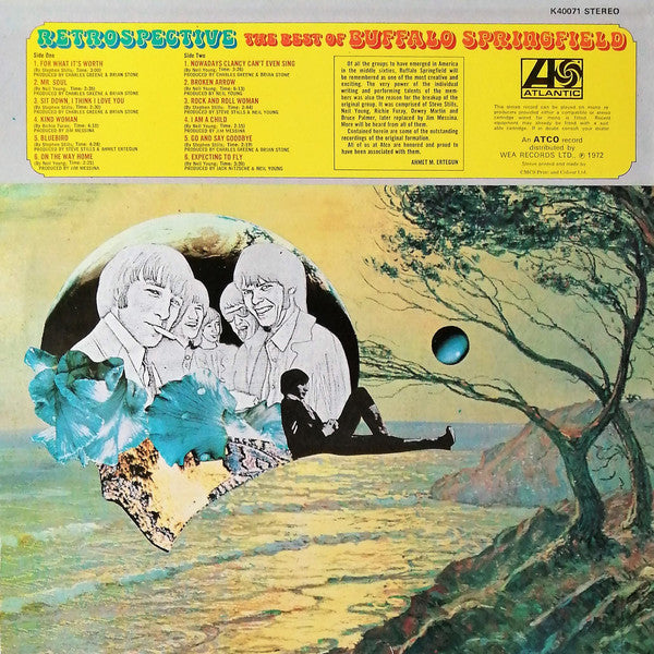 Buffalo Springfield Retrospective - The Best Of Buffalo Springfield Atlantic, Atlantic LP, Comp, RE Near Mint (NM or M-) Near Mint (NM or M-)