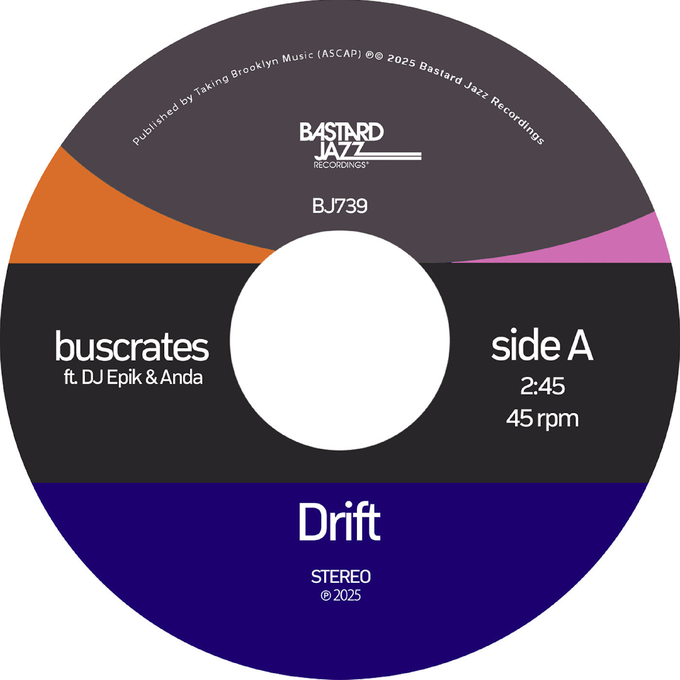 Drift / Serenity (Transparent Vinyl) |
