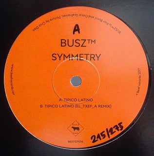 BUSZ™ Symmetry Beef Records 12", EP Mint (M) Generic