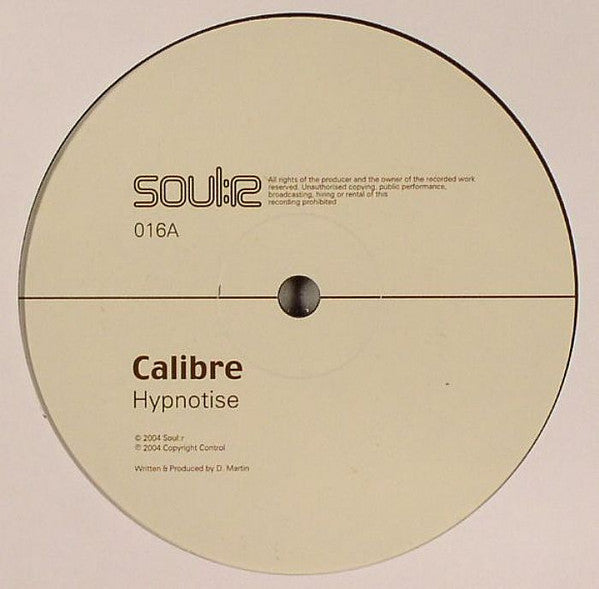 Hypnotise / The Water Carrier | Mint (M) Mint (M) - DRUM & BASS *NEW*