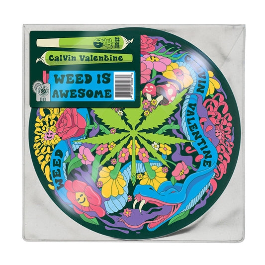 Calvin Valentine - Weed Is Awesome (PICTURE VINYL LP) | NEW Mint (M) Mint (M) - HIP HOP *NEW*